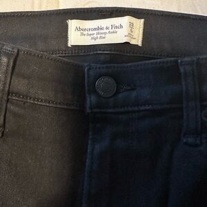 Super skinny high rise Abercrombie jeans